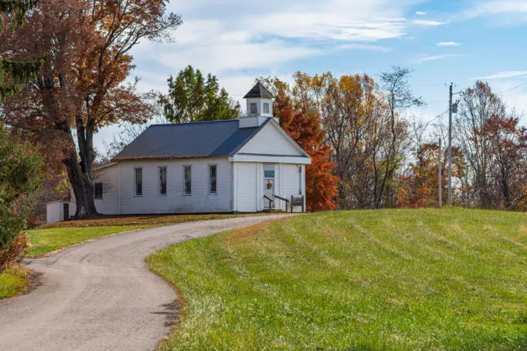 Small Rural church helped by Rural Impact Fund