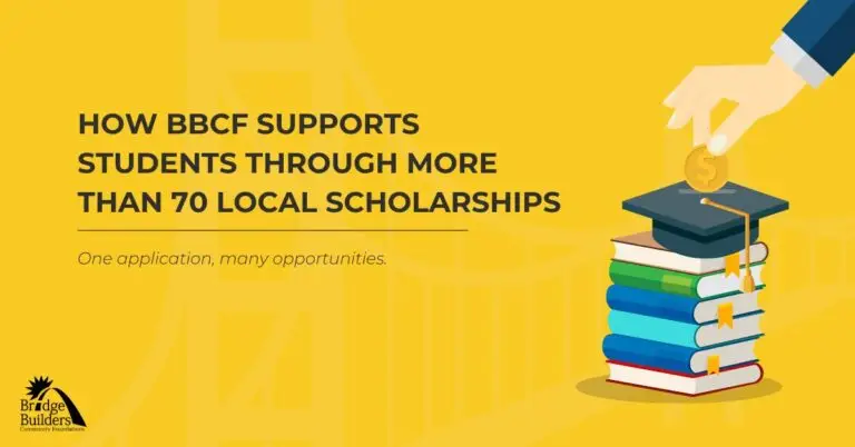 BBCF supports students through a centralized scholarship application connecting local donors to educational opportunities.
