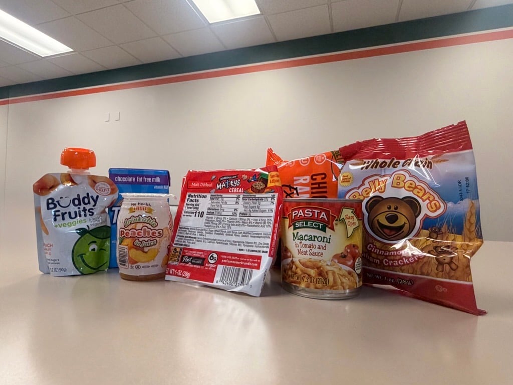 Children's food items